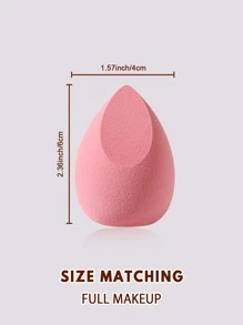 4 Stück Make-up Schwämme, geeignet für Creme & Puder Concealer, lose Puder Make-up Applikator, Make-up, günstig, Raumdekoration, Schminktisch, Reise, Schlafzimmer, Make-up Zubehör, Puder, Make-up Blender, Puder Puff, Make-up Schwamm