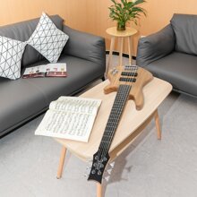 Full Size GIB 6 String H-H Pickup Electric Bass Guitar Bag Strap Pick Connector Wrench Tool - 伯萊伍德 - 查看 8