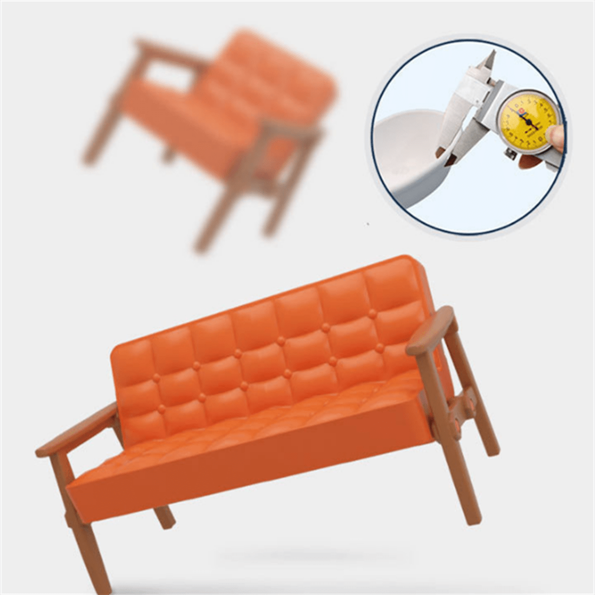 Miniature Simulation Toy For Kids' Play Pretend Play Dollhouse Bedroom