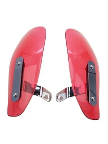 1 set Guardia rojo motocicleta mano - Rojo - Ver 4