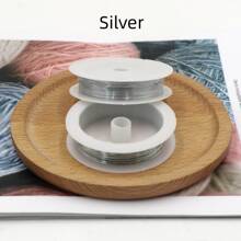 1 piece of 0.4mm colored thin iron wire DIY flower art raw material tied wire 10 meters