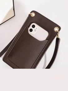 PVC Retro Printed Multi-Level Shoulder Travel Mobile Phone Wallet For Women Wallet Purse Wallet - Multicolor - View 4