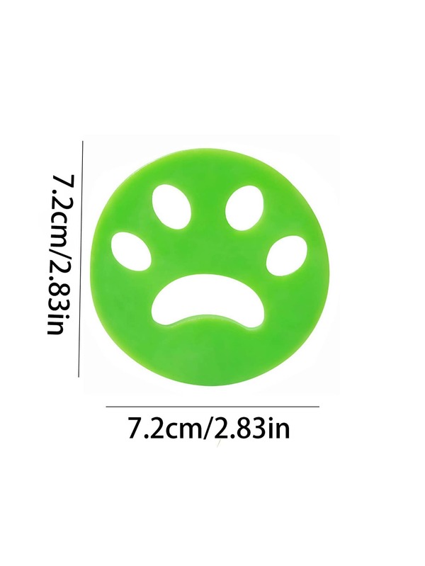 2pcs Pet Paw Shaped Lint Roller Easytouse Clothing Dust Remover For
