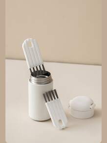 1 pezzo pieghevole Tazza Copertina Spazzola multifunzionale Spazzola pulizia per cucina scanalatura fessura pulizia