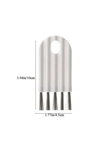 1 pezzo pieghevole Tazza Copertina Spazzola multifunzionale Spazzola pulizia per cucina scanalatura fessura pulizia