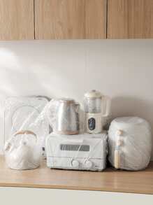 10 cái/gói Vật dụng trong nhà Thiết bị Phủ bụi Với Hem đàn hồi , Dùng một lần Phụ kiện Nhà bếp Đối với Nồi cơm điện , Lò vi ba Và Khác Thiết bị gia dụng - Trong sáng - Xem 1