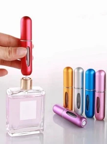 1 Miếng Mini Nước hoa Đổ đầy Chai Có thể mang đi Có thể tái sử dụng 5ML Đổ đầy Xịt nước Trang điểm Thùng đựng hàng Du lịch Bình xịt Lễ cưới Buổi tiệc Nhỏ bé Qủa tặng Màu sắc tùy ý - Nhiều màu - Xem 1