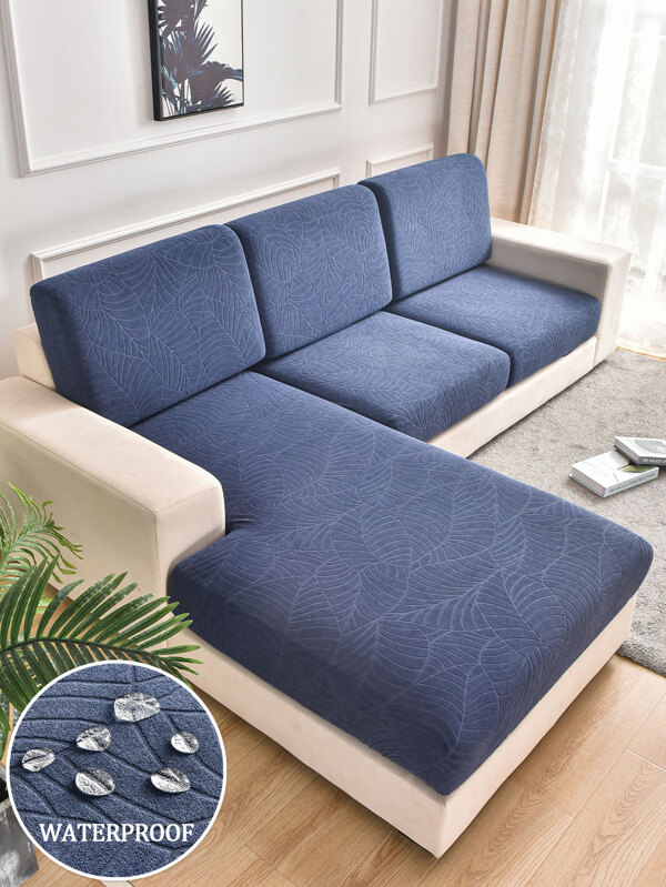 1PC Waterproof Jacquard Living Room Sofa Cushion Cover Polyester Home