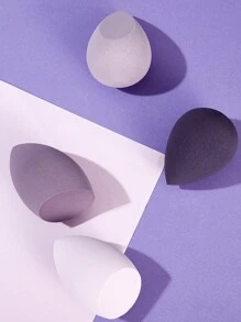 15pcs Makeup Sponge Puff, Random Shape (Gourd, Water Droplet, Diagonal Cutie) And Color, Suitable For All Skin Types - Multicolor - View 6