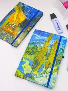 Libreta Cuaderno Libro Cuaderno apuntes - Multicolor - Ver 1