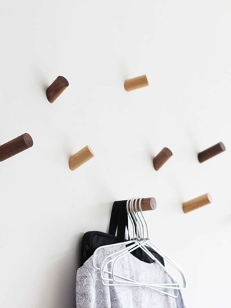 1PC Natural Wooden Coat Hooks Wall Mounted, Handmade Rustic Hat Hooks Heavy Duty Entryway Wall Hangers For Hanging Towels, Clothes, Bags