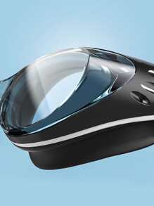 1pc High-Definition Waterproof Anti-Fog Diving Goggles, For Men & Women Swimming Gear, Beach Essentials, Beach Accessories, Pool Float