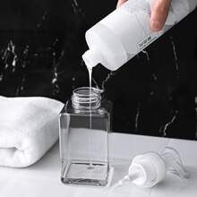 Foaming Dispenser Bottle For Mousse, Liquid Soap, Face Wash, Press Type Hand Foam Wash Bottle For Soap, 2 Pieces - White - View 6