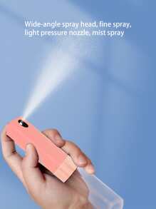 1pc Solid Portable Detachable Keyboard Cleaning Spray Bottle - Pink - View 5