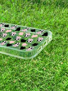 Ốp điện thoại trong suốt in hình bò hoạt hình, phiên bản quốc tế, không phải phiên bản nội địa. - Nhiều màu - Xem 3