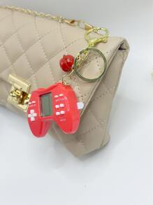 creativo control de juego en forma de Llavero miniatura consola en forma de colgante para Bolso - Rojo - Ver 3