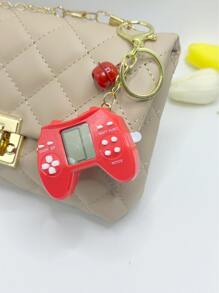 creativo control de juego en forma de Llavero miniatura consola en forma de colgante para Bolso - Rojo - Ver 4