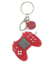 creativo control de juego en forma de Llavero miniatura consola en forma de colgante para Bolso - Rojo - Ver 2