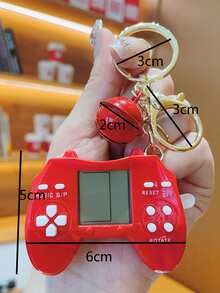 creativo control de juego en forma de Llavero miniatura consola en forma de colgante para Bolso - Rojo - Ver 5
