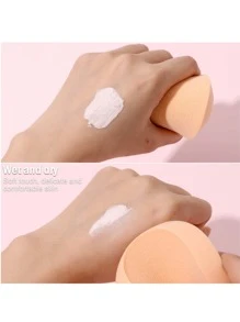 Esponja de maquillaje grande, redonda, lavable, suave y sin polvo para mezclar cosméticos, herramienta de maquillaje para estudio fotográfico, maquillaje, barato, decoración de habitación, tocador, viaje, dormitorio, accesorios de maquillaje, borla, mezclador de maquillaje, borla de polvo, esponja de maquillaje, barato, relleno de calcetines, maquillaje, herramientas de maquillaje, cosas baratas, regalos, regalos para mujeres, regalos de Navidad, sorteos, viaje, cosas baratas, artículos esenciales de viaje - Multicolor - Ver 5