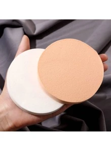 Esponja de maquillaje grande, redonda, lavable, suave y sin polvo para mezclar cosméticos, herramienta de maquillaje para estudio fotográfico, maquillaje, barato, decoración de habitación, tocador, viaje, dormitorio, accesorios de maquillaje, borla, mezclador de maquillaje, borla de polvo, esponja de maquillaje, barato, relleno de calcetines, maquillaje, herramientas de maquillaje, cosas baratas, regalos, regalos para mujeres, regalos de Navidad, sorteos, viaje, cosas baratas, artículos esenciales de viaje - Multicolor - Ver 8