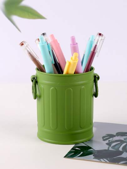 1入組多功能辦公桌收納盒帶大容量,合適的適用於化妝刷,文具和鉛筆