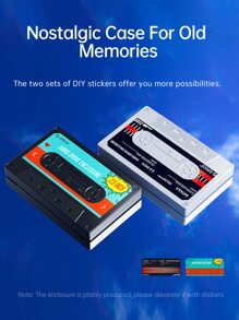 ORICO Tape Style 2.5 Inch HDD Enclosure SATA To USB3.0 External Hard Drive Case HDD Case - Black - View 1