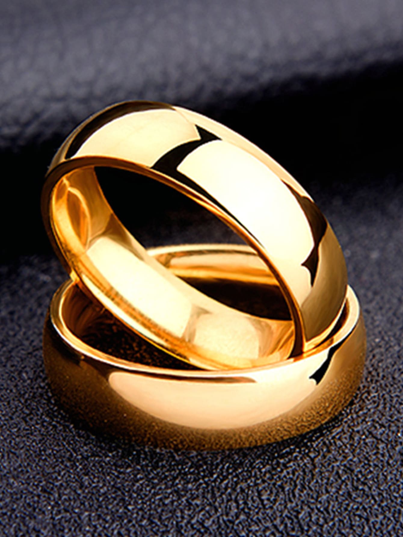 Titan Stahl Ring Bogen Ring Vielseitig Hand Schmuck | aktuelle Trends ...