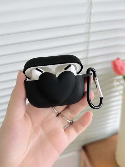 苹果心形装饰外壳 兼容 Airpods 兼容 Airpods1/2 AirPods Pro