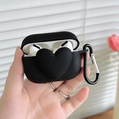苹果心形装饰外壳 兼容 Airpods 兼容 Airpods1/2 AirPods Pro