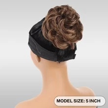 Short Curly Synthetic Hair Updo