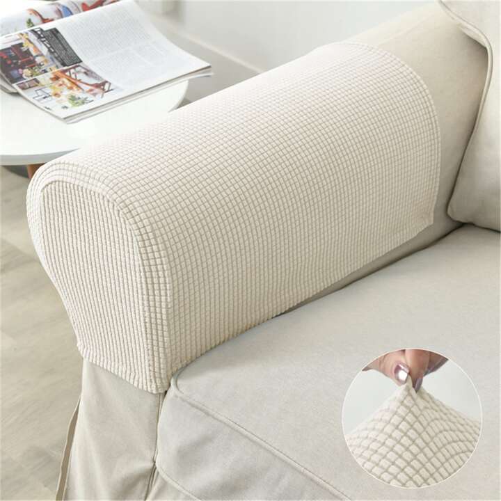 Fleece Arm Caps For Sofa