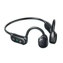 Remax Rb-s33 Bone Conduction Headphones Wireless Bluetooth-compatible Earphone Waterproof Sports Headset - màu đen - Xem 1
