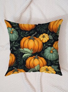 1 Vỏ gối hình quả bí ngô không có lõi Phong cách hiện đại Chất liệu Polyester siêu mềm Hình vuông Gối trang trí thoải mái mềm mại cho phòng ngủ Phòng khách - Nhiều màu - Xem 4