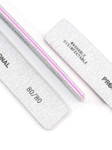 指甲死皮刮刀，12 件金刚砂 100/100 粒度专业指甲锉，适用于女士、美甲用品、美甲工具、美甲工具、返校、指甲、按压指甲的美甲工具 - 灰色 - 查看 7