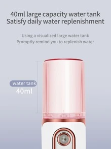 Facial Moisturizing Sprayer,1Pc Two Speed Control Double Hole Beauty Instrument