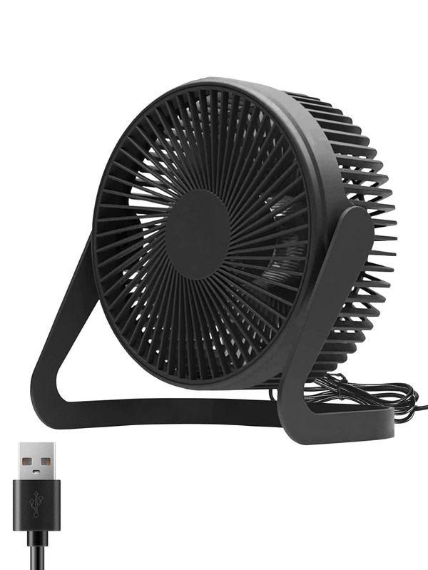 Usb Mini Desk Fan For Office & Home, Quiet Table Fan SHEIN USA