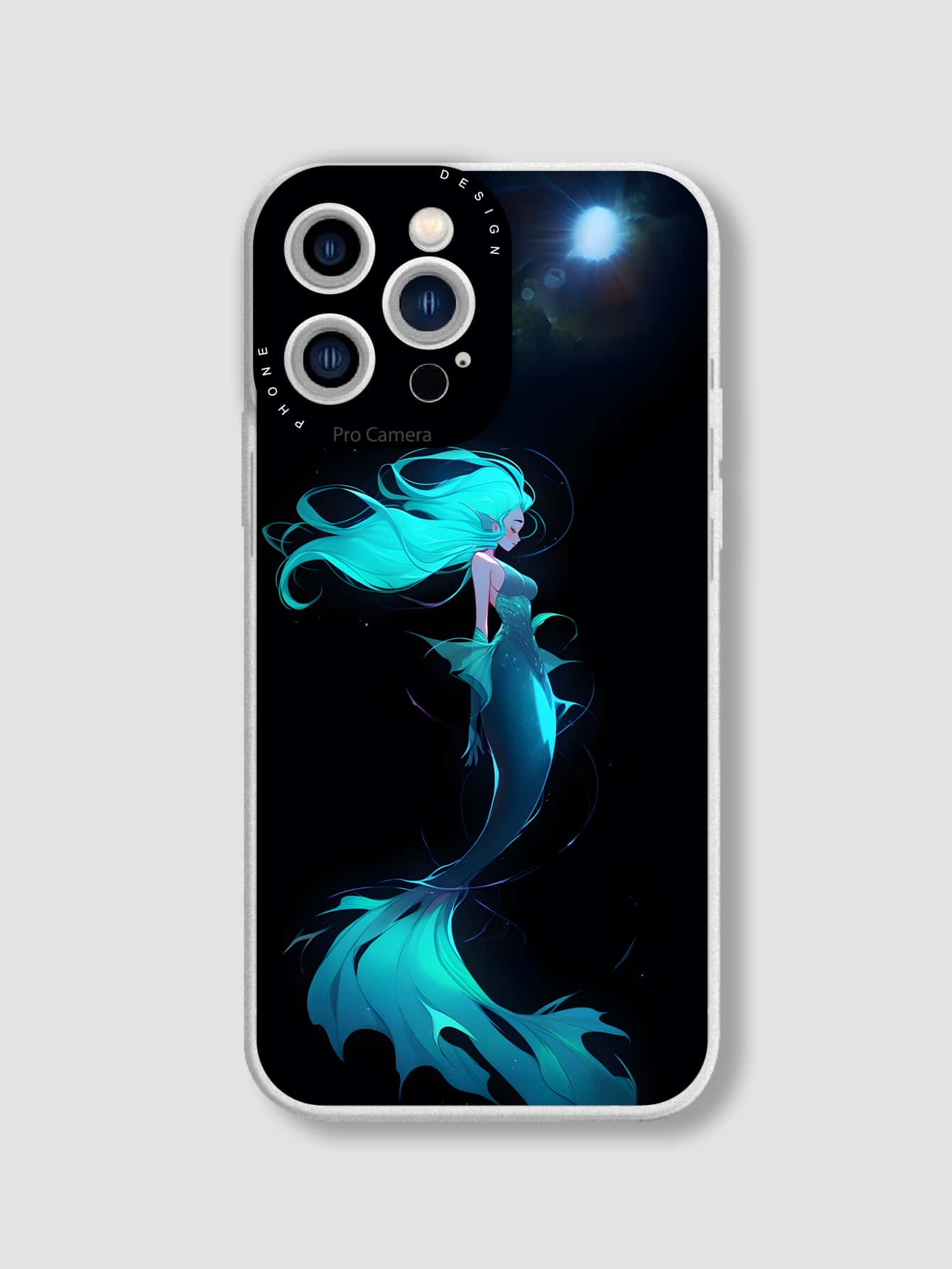 Blue Mermaid Tpu Phone Case Compatible With IPhone - Multicolor - View 1