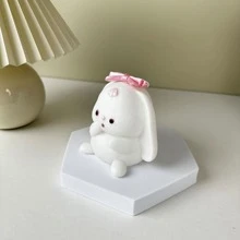 時尚可愛蝴蝶結&兔子形狀小夜燈,床頭燈,裝飾用品燈適用於臥室