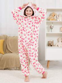 可愛女童（大）家居服 - 彩色 - 查看 1