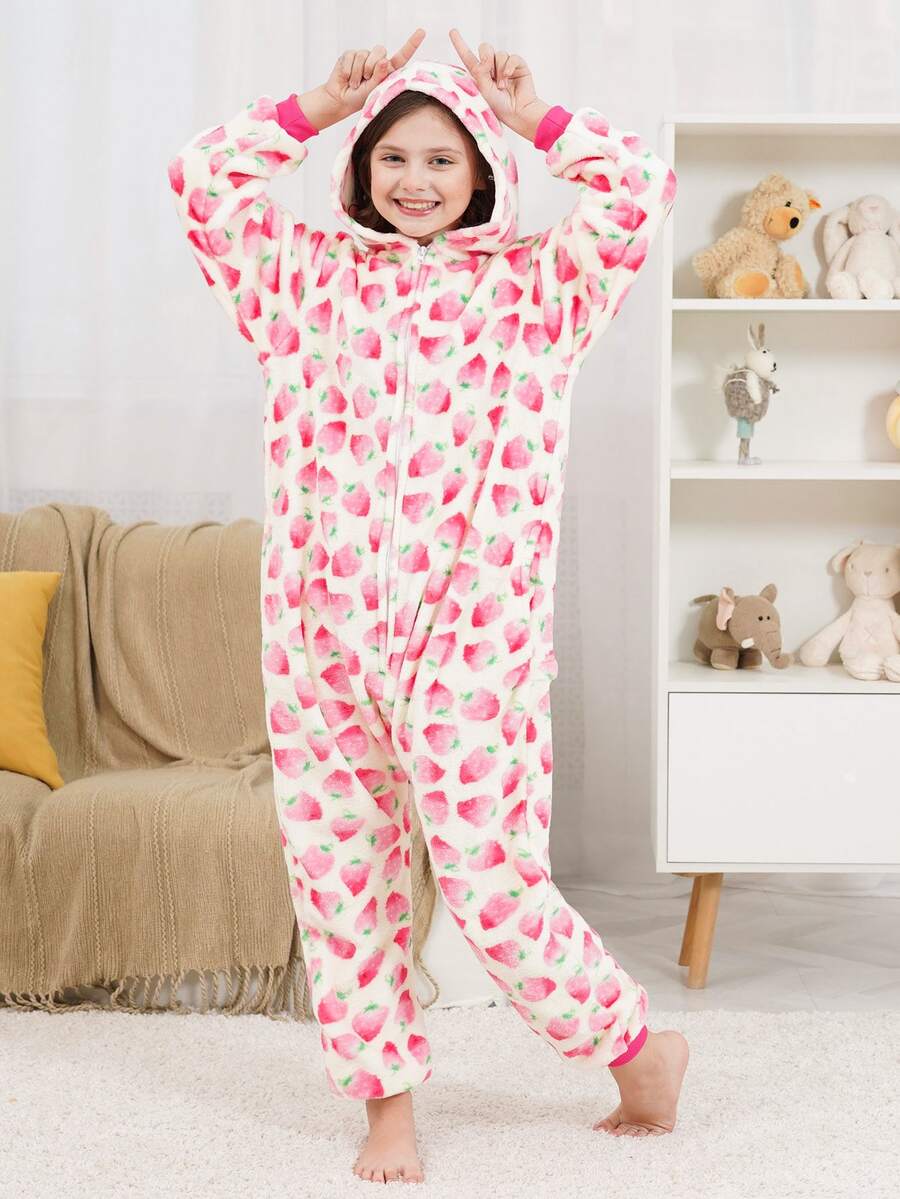 可愛女童（大）家居服 - 彩色 - 查看 1