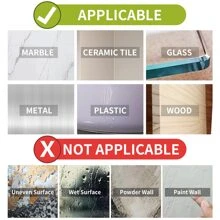 10pcs Transparent Acrylic Square Self-adhesive Double-sided Tape, Strong Adhesive For Multi-surface Applications, Ideal For Household Storage, Office Decoration, Keeping Car Items In Place Etc. Cuttable Self-adhesive Double-sided Pad - Clear - View 10