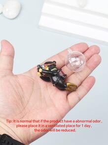 A Submerged Floating Ball Diver Aquarium Decor Fish Tank Accessories Ornament Landscape Decoration - Black - View 6