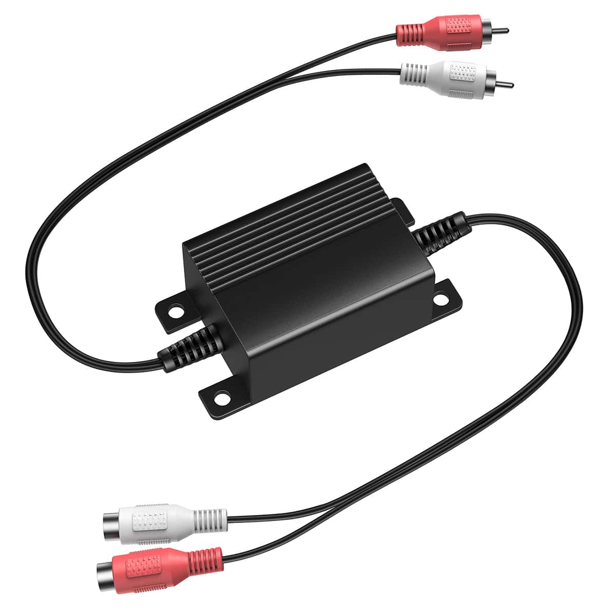 Filtro suelo bucle ruido , audio ruido compatible con de coche estéreo sistema - Negro - Ver 1
