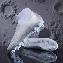 高筒足球鞋,配有長釘子,適用於專業比賽,羅納爾多足球鞋 - 白色 - 查看 9