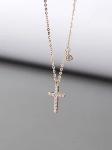 1入經典s925純銀項鍊,精美豪華鍍金項圈,女士禮物