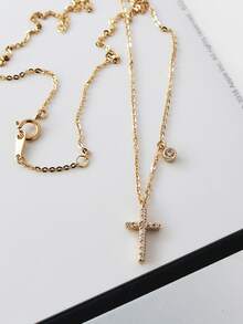 1入經典s925純銀項鍊,精美豪華鍍金項圈,女士禮物