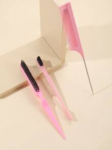 1 套发型设计三件套刷子套装发刷梳子、发刷、梳子、美发工具、理发店美发产品及配件美容旅行必需品、返校、旅行度假必需品、女士发饰