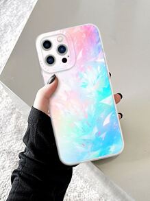 Đầy màu sắc Biến đổi dần TPU Ốp lưng & bao da điện thoại Với Phần nhỏ Kết cấu , Tương thích với iPhone - Nhiều màu - Xem 2