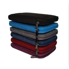 1pc Multifunctional Portable Watch Storage Box For Travel With Storage Bag And Strap Holder - Black - View 2